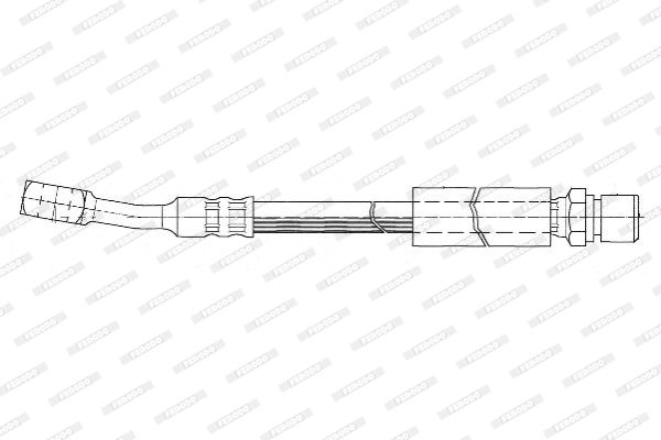 FERODO Тормозной шланг FHY2092