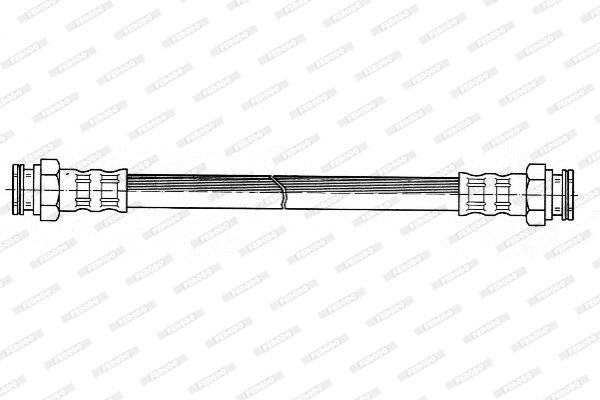 FERODO Тормозной шланг FHY2105