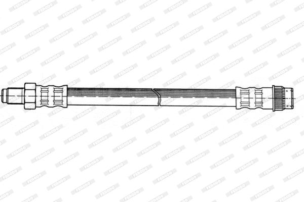 FERODO Тормозной шланг FHY2107