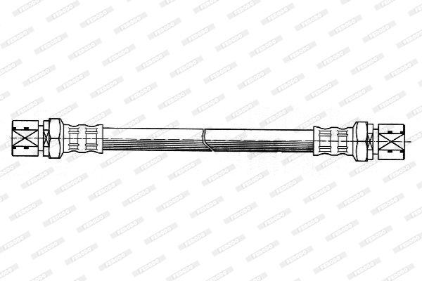 FERODO Тормозной шланг FHY2143