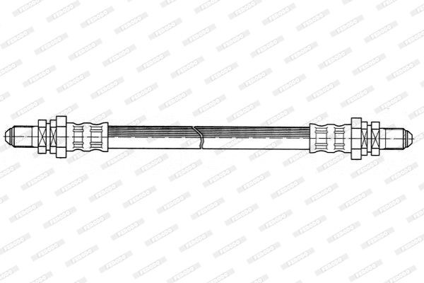 FERODO Тормозной шланг FHY2163