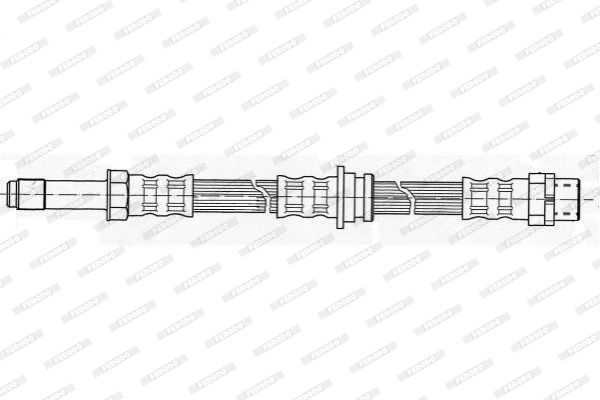 FERODO Тормозной шланг FHY2252