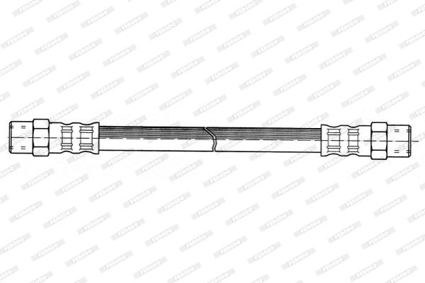 FERODO Тормозной шланг FHY2259