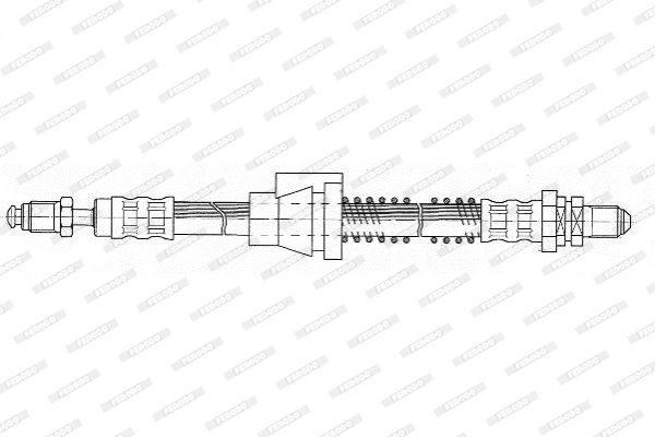 FERODO Тормозной шланг FHY2288