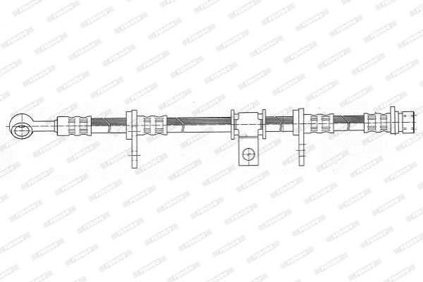 FERODO Тормозной шланг FHY2294