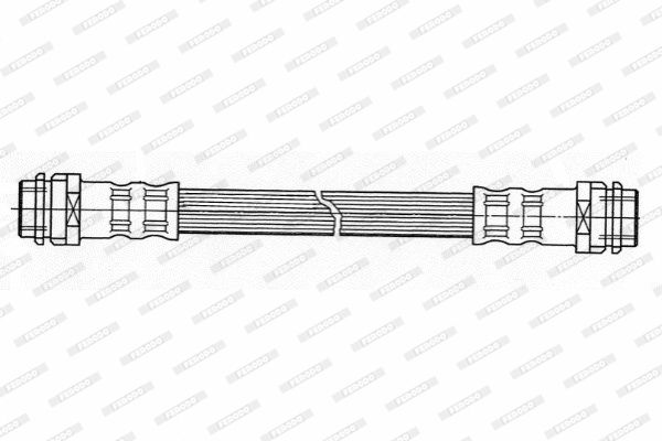 FERODO Тормозной шланг FHY2298