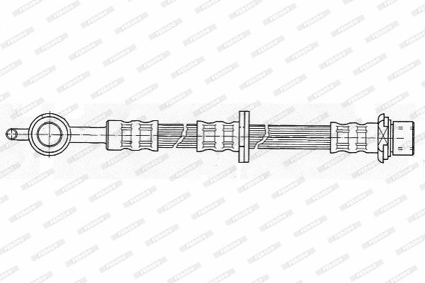 FERODO Тормозной шланг FHY2334