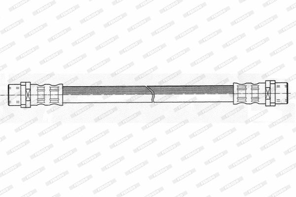 FERODO Тормозной шланг FHY2414