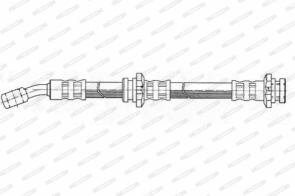 FERODO Тормозной шланг FHY2436