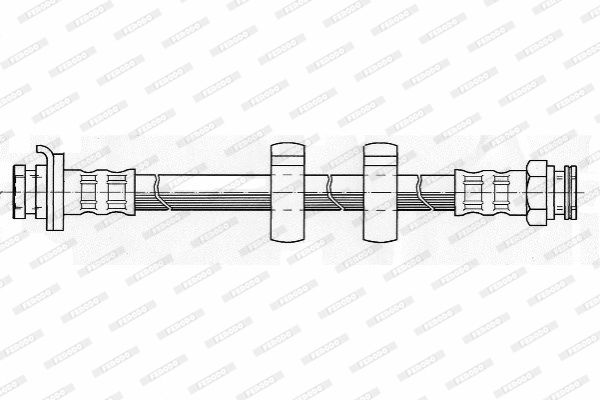 FERODO Тормозной шланг FHY2460