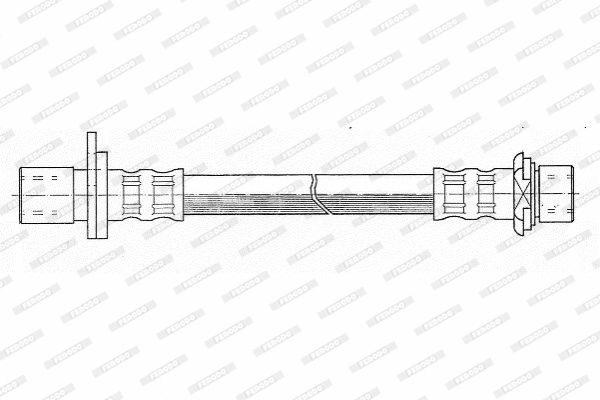 FERODO Тормозной шланг FHY2467