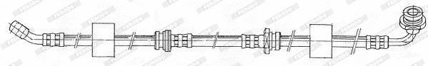 FERODO Тормозной шланг FHY2509