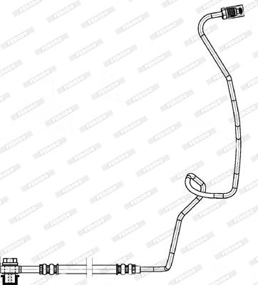 FERODO Тормозной шланг FHY2518