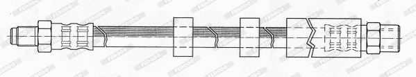 FERODO Тормозной шланг FHY2521