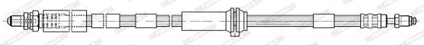 FERODO Тормозной шланг FHY2551