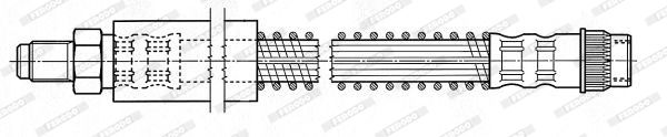 FERODO Тормозной шланг FHY2601