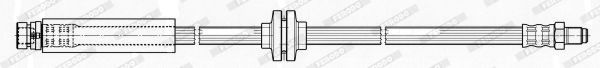 FERODO Тормозной шланг FHY2613