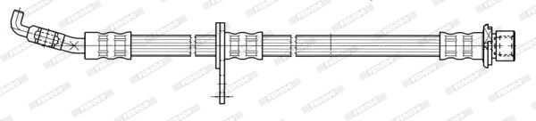 FERODO Тормозной шланг FHY2621