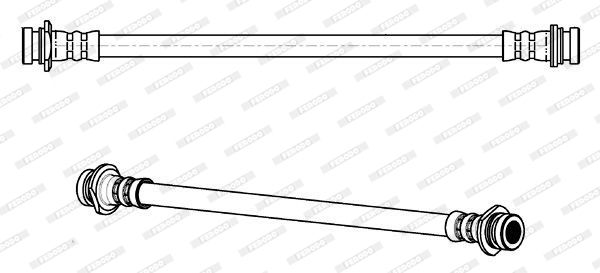 FERODO Тормозной шланг FHY2691