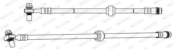 FERODO Тормозной шланг FHY2694