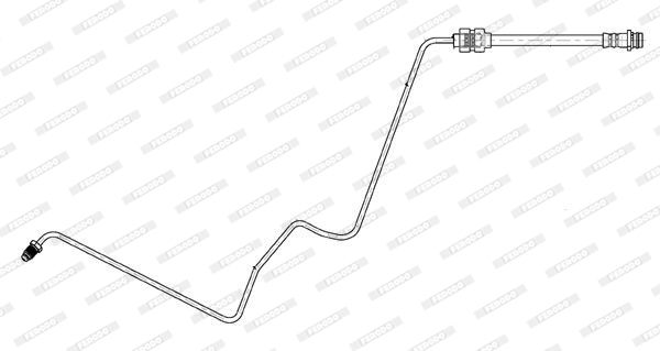 FERODO Тормозной шланг FHY2721