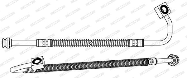 FERODO Тормозной шланг FHY2819