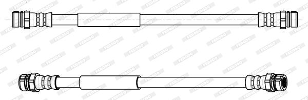 FERODO Тормозной шланг FHY2841