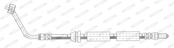 FERODO Тормозной шланг FHY2926