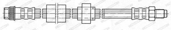 FERODO Тормозной шланг FHY3015