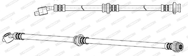 FERODO Тормозной шланг FHY3095