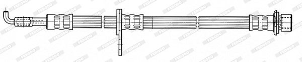 FERODO Тормозной шланг FHY3134