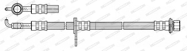 FERODO Тормозной шланг FHY3135