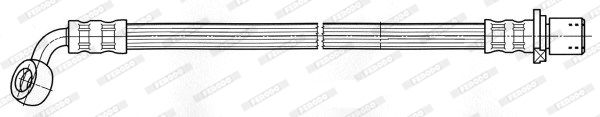 FERODO Тормозной шланг FHY3155