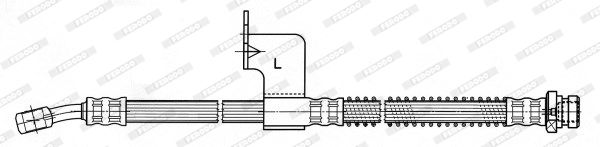 FERODO stabdžių žarnelė FHY3169