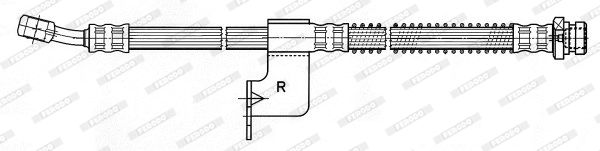 FERODO Тормозной шланг FHY3170