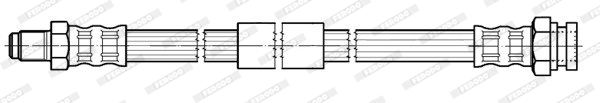 FERODO Тормозной шланг FHY3211