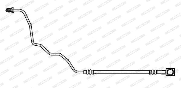 FERODO Тормозной шланг FHY3273