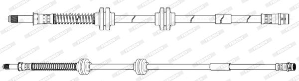 FERODO Тормозной шланг FHY3278