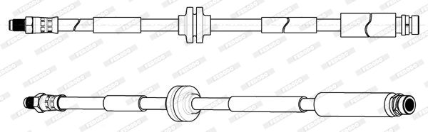 FERODO Тормозной шланг FHY3282