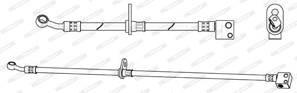 FERODO Тормозной шланг FHY3287