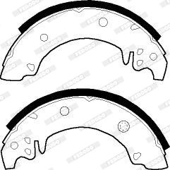FERODO Комплект тормозных колодок FSB42