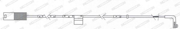 FERODO Сигнализатор, износ тормозных колодок FWI332