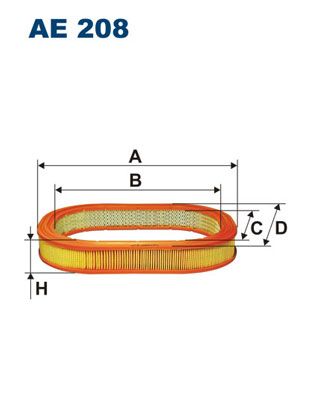 FILTRON oro filtras AE 208