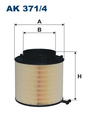 FILTRON oro filtras AK 371/4