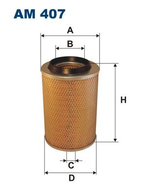 FILTRON Воздушный фильтр AM 407
