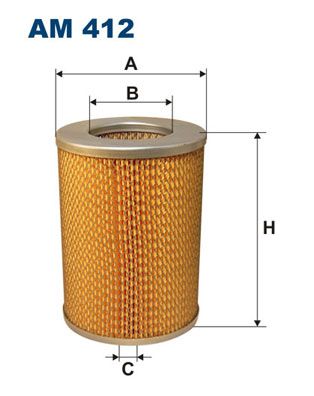 FILTRON Воздушный фильтр AM 412