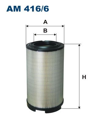 FILTRON Воздушный фильтр AM 416/6