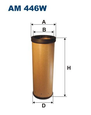 FILTRON antrinis oro filtras AM 446W