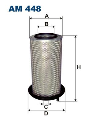 FILTRON Воздушный фильтр AM 448