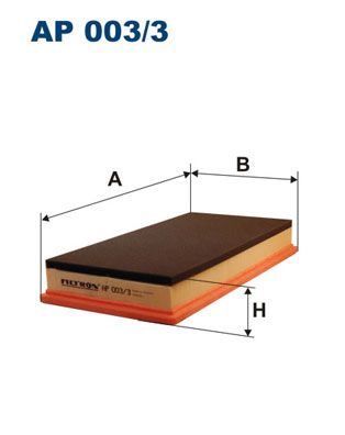 FILTRON Воздушный фильтр AP 003/3